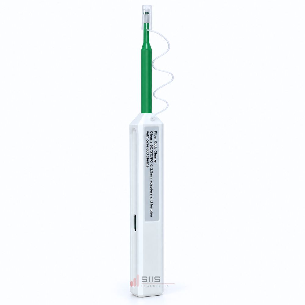 Limpiador One Click para conectores y adaptadores 2.5 mm-1 Limpiador de conectores FO tipo One Click – 2.5 mm SC/FC/ST - Imagen 1