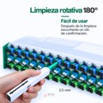 Limpiador de conectores FO tipo One Click – 2.5 mm SC/FC/ST - Imagen 4