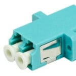 Adaptador Óptico multimodo aqua LC/UPC Duplex