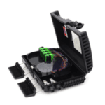 Caja de Empalme de 16 Core c/Splitter Plc y Adaptadores SC/APC