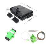 Caja de Empalme de 16 Core c/Splitter Plc y Adaptadores SC/APC - Imagen 2