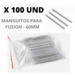 Protector de Empalme Termocontraíble 1.2 x 60mm x 100und