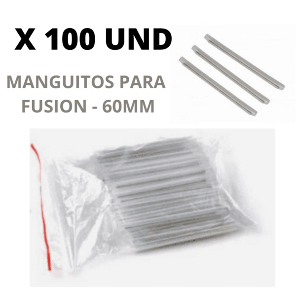 Protector de Empalme Termocontraíble 1.2 x 60mm x 100und