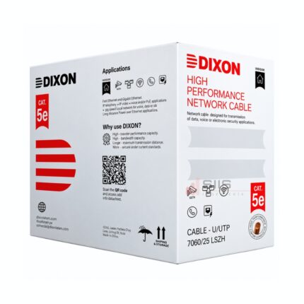 Cable UTP CAT 5e Sólido LSZH - Dixon 7060