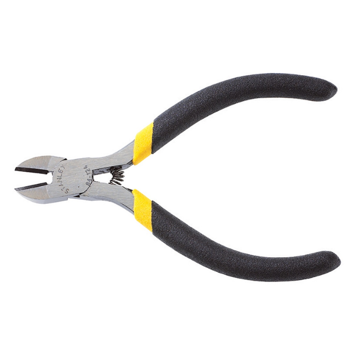 ALICATE CORTE DIAGONAL MINI N 4_ 84-124 STANLEY (pza) Alicate Corte Diagonal Mini N 4" - Stanley 84-124 - Imagen 1