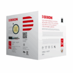 Cable F/UTP CAT 5e Sólido Exterior Negro - Dixon 8041