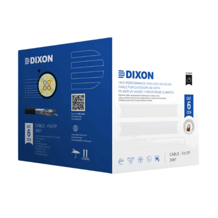 Cable F/UTP CAT 6 Sólido Exterior - Dixon 3067