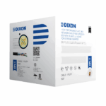 Cable F/UTP CAT 6 Sólido Exterior Negro LSZH - Dixon 9067