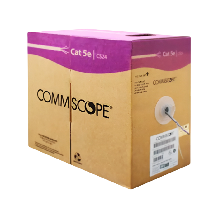 CABLE UTP CAT 5E AMP_COMMSCOPE GRIS 6-219590-4 Cable UTP CAT 5e AMP Gris CommScope 6-219590-4 - Imagen 1