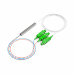 Splitter plc 1x2 SC/APC 0.9 mm 1 m