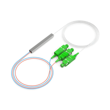 Splitter plc 1x2 SC/APC 0.9 mm 1 m