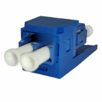 Acoplador LC/UPC monomodo Duplex (azul)