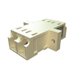 Adaptador LC QUAD(x4) Adapter - ZIRCONIA SLEEVE -  AQUA