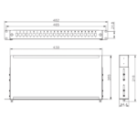 Bandeja ODF para 24 puertos SC/LC - Imagen 3