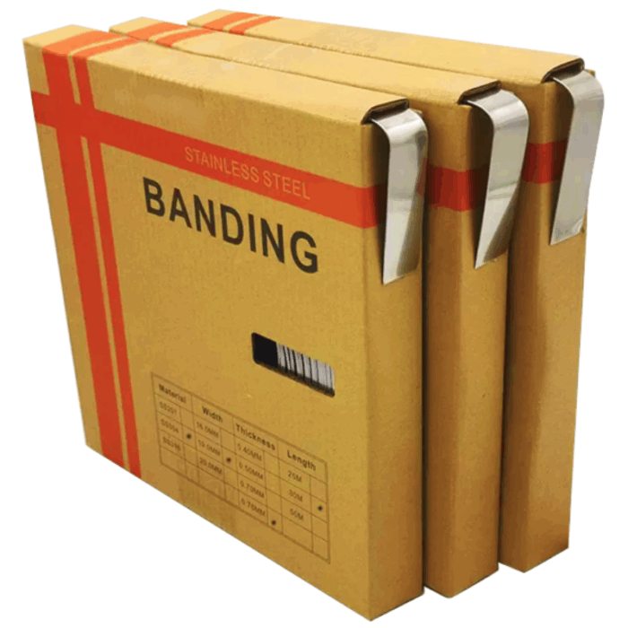Cinta de Acero Banding 30.6M -1/2" - Imagen 1