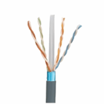 Caja Rollo x 305M cable de red F/UTP CAT 6A 23 AWG blanco puro cobre LSZH-3