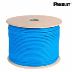 Caja Rollo x 305M cable de red UTP CAT6A 23 AWG azul puro cobre LSZH no blindado Euro Pallet