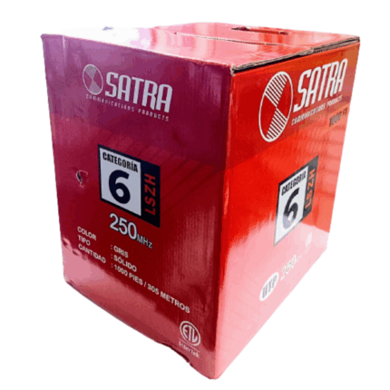 Caja Rollo x 305M cable de red UTP CAT6