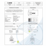 Caja x 100 Conectores rj-45 CAT 6 de Plástico rj45 - Imagen 2