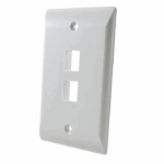 Faceplate Simple AMP 2 Puertos - Imagen 2