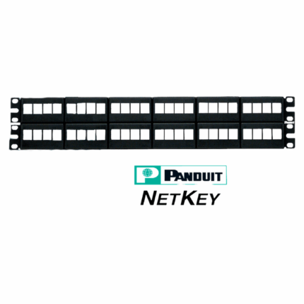Patch panel de 48 Puertos RJ-45 CAT 6 NetKey