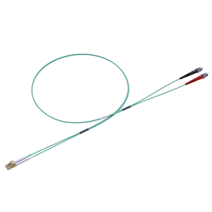 Patchcord LC - LC Duplex OM3 3mtr - AQUA 2mm LSZH Cable Patch Cord LC - LC Duplex OM3 - AQUA 2mm LSZH de 3M - Imagen 1