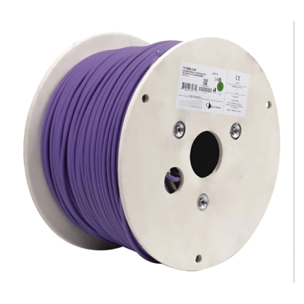Caja Rollo X 305M CABLE DE RED F/UTP CAT 6A LSZH 23 AWG SOLIDO