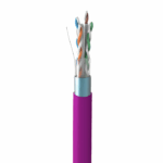 Caja Rollo x 305M cable de red f/utp CAT 6A Satra violeta