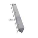 Hito de Concreto 1.62MTS X15CMX15CM - Imagen 2