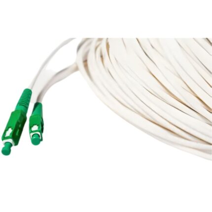Patch Cord Monomodo 3 mm Simplex SC/APC – SC/APC 3 Metros, G657A1, LSZH White