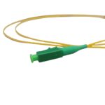 Pigtail G652D SM, LC/APC 0.9mm LSZH 1mt