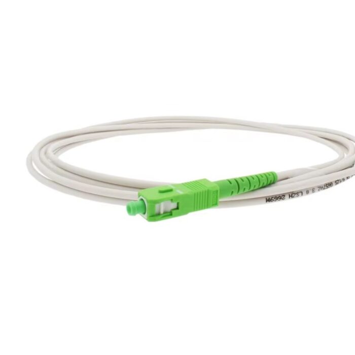 Patch Cord Monomodo 3 mm Simplex SC/APC – SC/APC 3 Metros, G657A1, LSZH White - Imagen 3