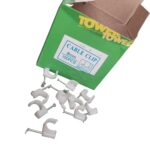 Caja De Grapas Redondas Para Cables X 100U N8MM