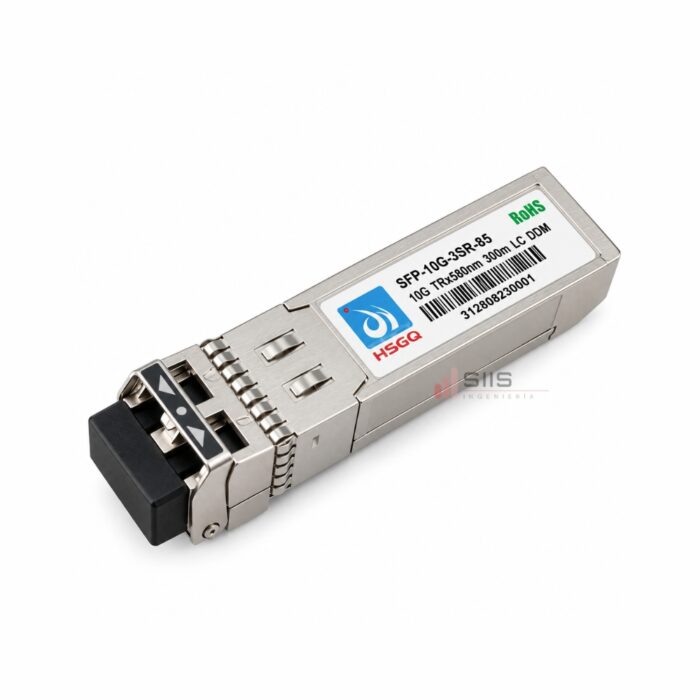 Transceiver SFP+ HSGQ SFP-10G-3SR-85 10G Multimodo 300 m - Imagen 1