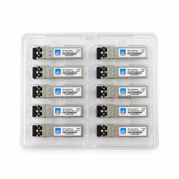Transceiver SFP+ HSGQ SFP-10G-3SR-85 10G Multimodo 300 m - Imagen 4