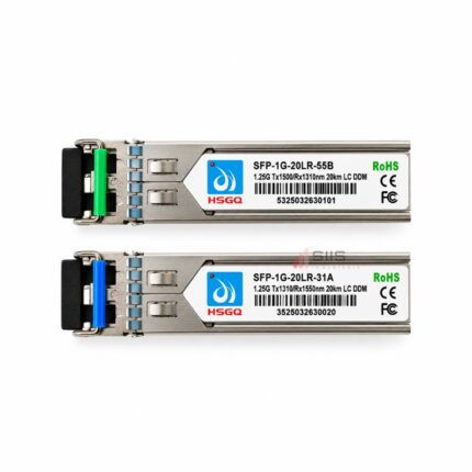 Transceivers SFP BiDi HSGQ SFP-1G-20LR-31A/55B 1.25G 20 km