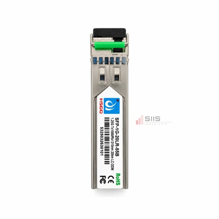 Transceivers SFP BiDi HSGQ SFP-1G-20LR-31A/55B 1.25G 20 km - Imagen 2