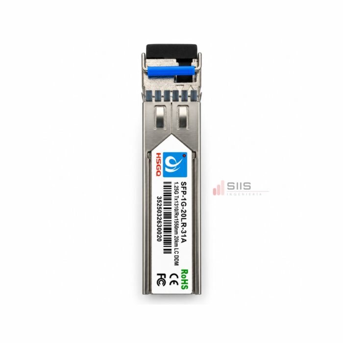 Transceivers SFP BiDi HSGQ SFP-1G-20LR-31A/55B 1.25G 20 km - Imagen 3